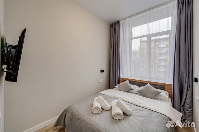

Квартира-студия в апарт-отеле, 25 м², 1 кровать