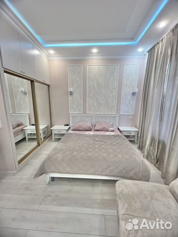 

1-к. квартира, 52 м², 3 кровати