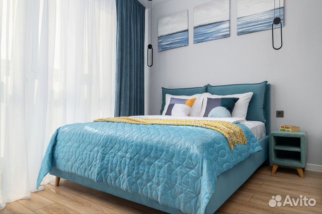

Квартира-студия, 30 м², 2 кровати