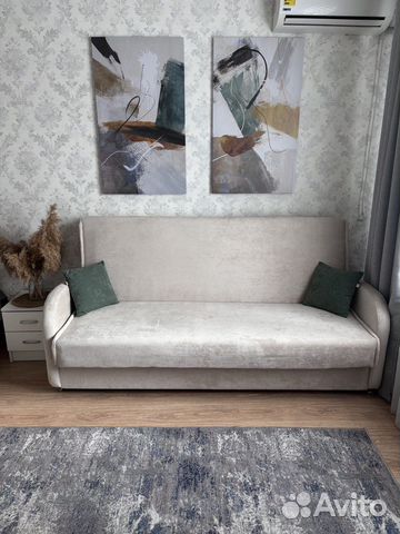 

1-к. квартира, 38 м², 2 кровати