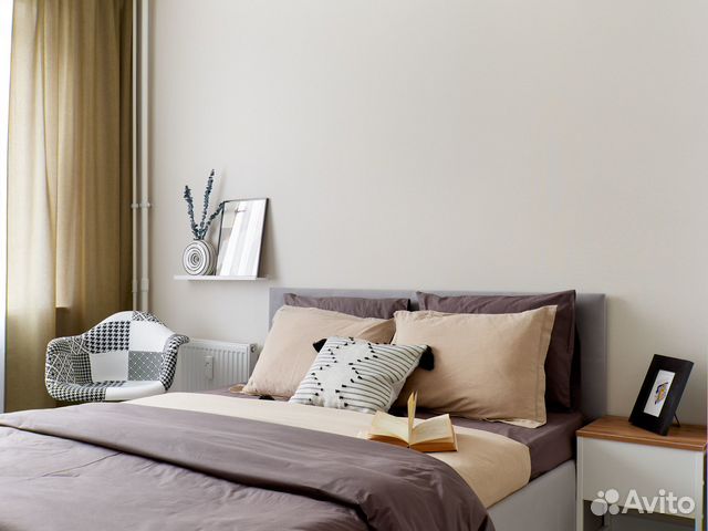 

2-к. квартира, 60 м², 3 кровати
