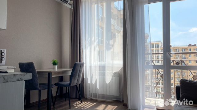

Квартира-студия в апарт-отеле, 25 м², 1 кровать