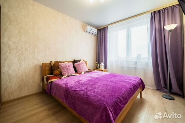 

1-к. квартира, 46 м², 3 кровати