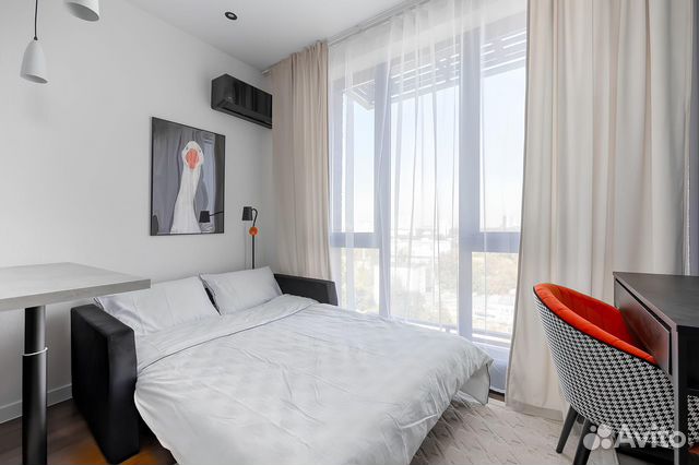 

Квартира-студия, 25 м², 1 кровать