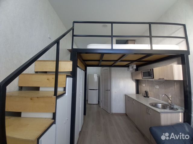 

Квартира-студия, 17 м², 2 кровати