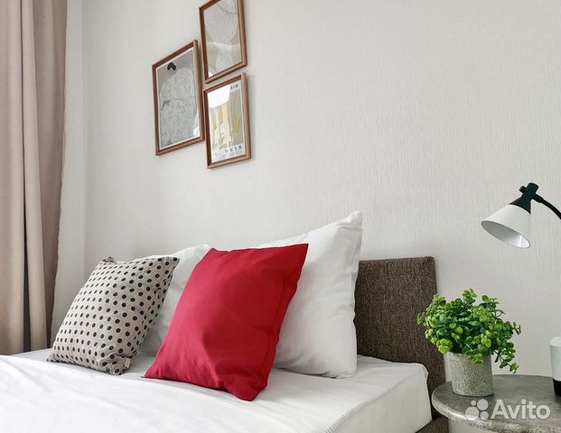 

1-к. квартира, 34 м², 2 кровати
