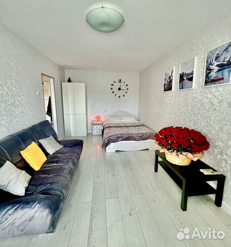

1-к. квартира, 34 м², 2 кровати