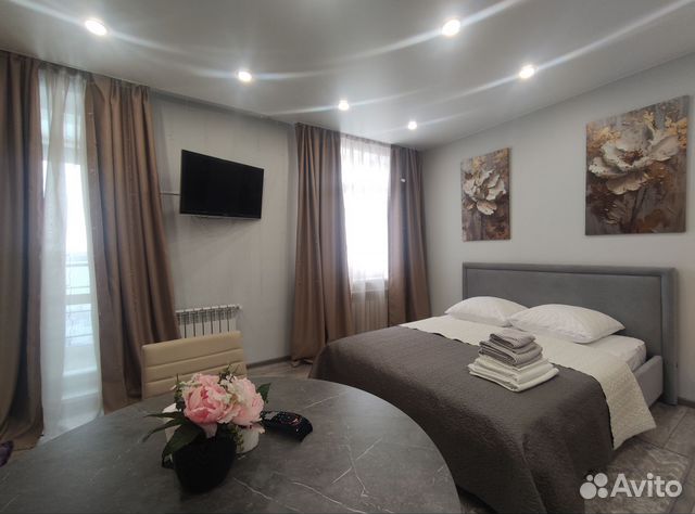 

Квартира-студия, 32 м², 1 кровать