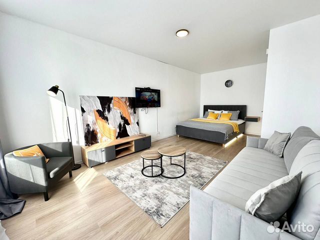 

1-к. квартира, 42,7 м², 2 кровати