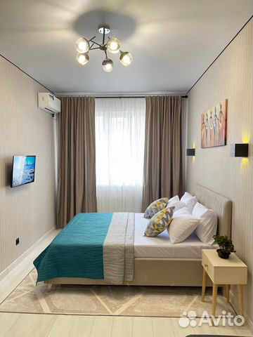 

1-к. квартира, 45 м², 2 кровати