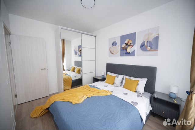 

1-к. квартира, 33,9 м², 2 кровати