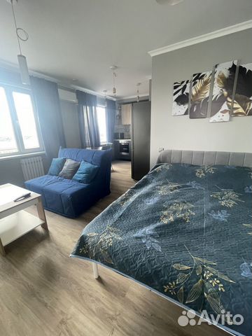 

Квартира-студия, 32 м², 2 кровати