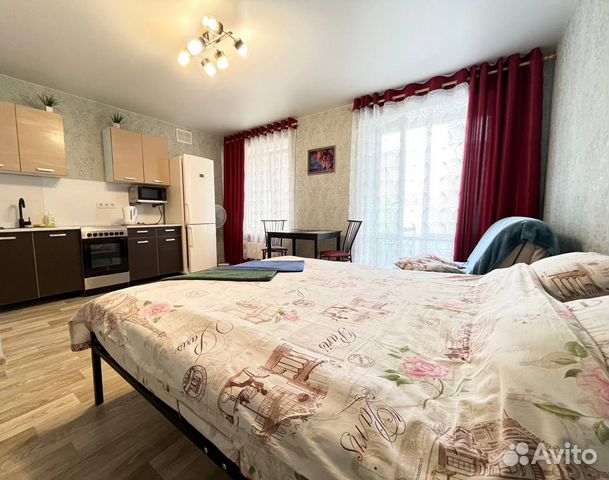 

Квартира-студия, 31 м², 2 кровати