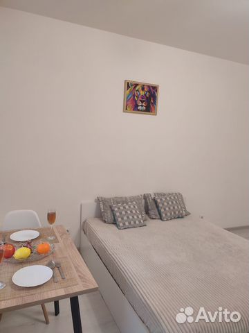 

Квартира-студия, 28 м², 2 кровати