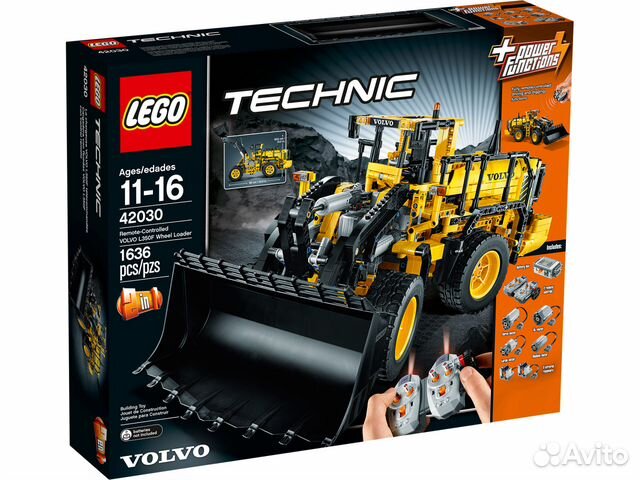 lego technic volvo wheel loader