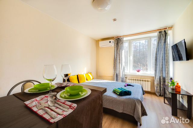 

Квартира-студия, 23 м², 1 кровать