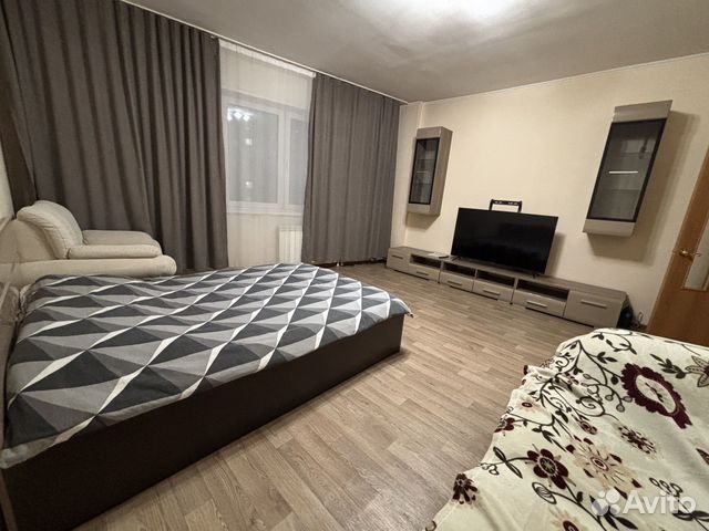 

1-к. квартира, 46 м², 2 кровати