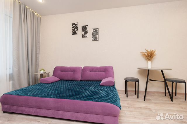 

Квартира-студия, 30 м², 1 кровать