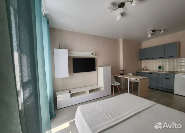 

Квартира-студия, 25 м², 2 кровати