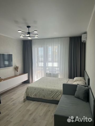 

Квартира-студия, 27 м², 2 кровати