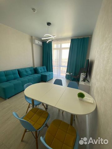

1-к. квартира, 38 м², 2 кровати