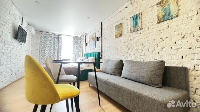 

Квартира-студия, 28 м², 2 кровати