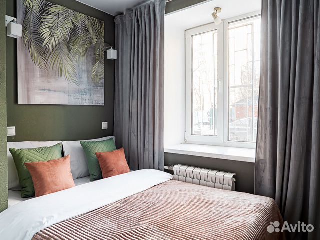 

Квартира-студия, 12 м², 1 кровать