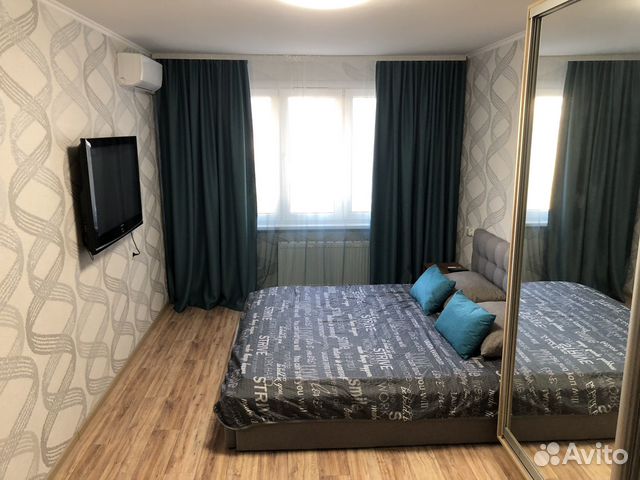

1-к. квартира, 39 м², 2 кровати