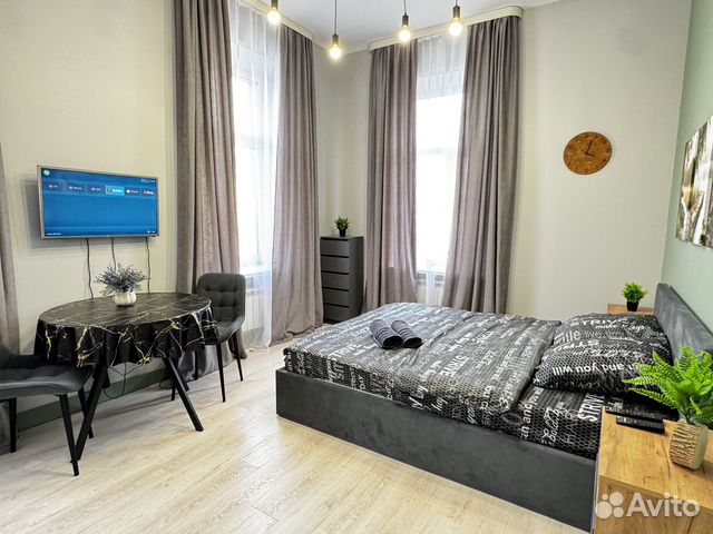 

Квартира-студия, 24 м², 1 кровать