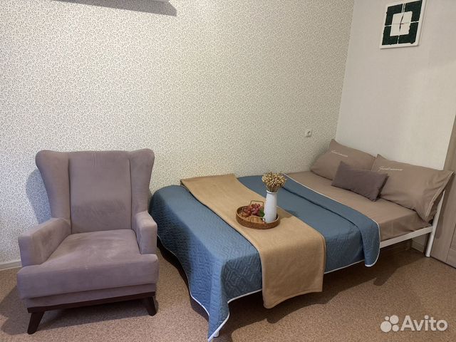 

2-к. квартира, 44 м², 2 кровати