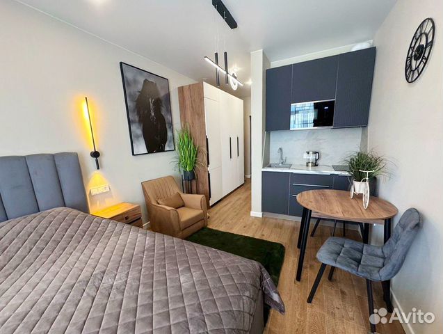 

Квартира-студия, 25 м², 1 кровать