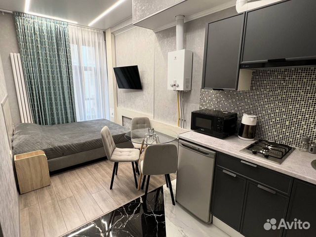 

Квартира-студия, 23 м², 2 кровати