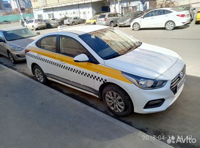 Аренда под такси Hyundai Solaris