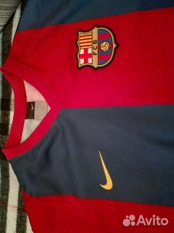 Майка футбольная Nike Barcelona FC сезон 2001/2002