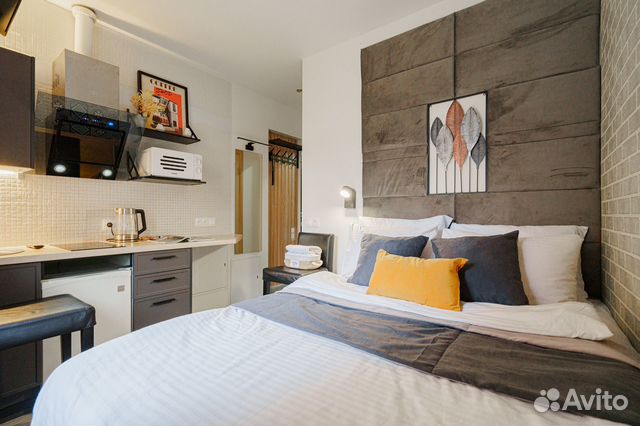 

Квартира-студия, 15 м², 1 кровать