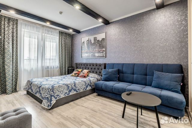 

1-к. квартира, 38 м², 3 кровати