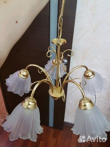 Люстра б/у