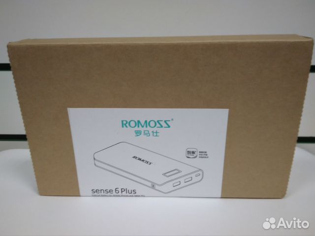 Внешний аккумулятор Romos, 20 000, в коробке