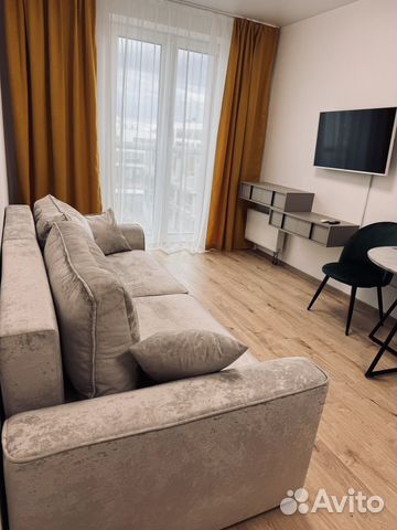 

1-к. квартира, 37 м², 2 кровати