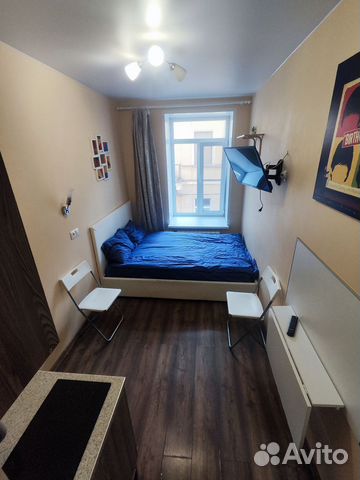 

Квартира-студия, 12 м², 1 кровать