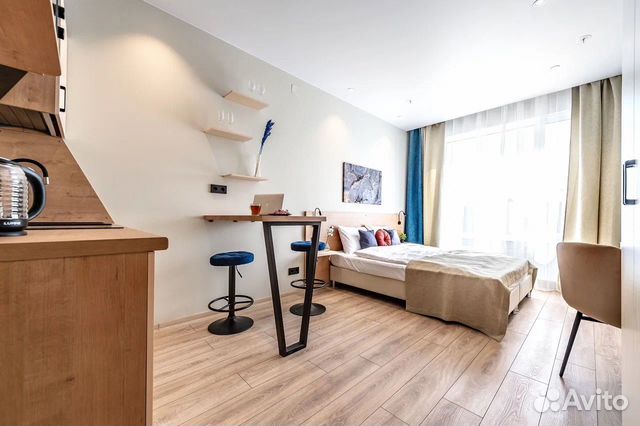 

Квартира-студия, 26 м², 1 кровать