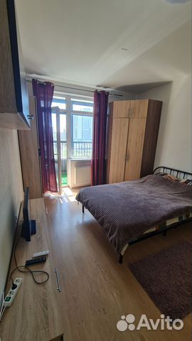

Квартира-студия, 27 м², 1 кровать
