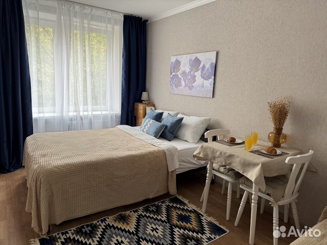 

Квартира-студия, 20 м², 2 кровати