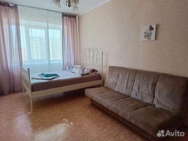 

1-к. квартира, 40 м², 2 кровати