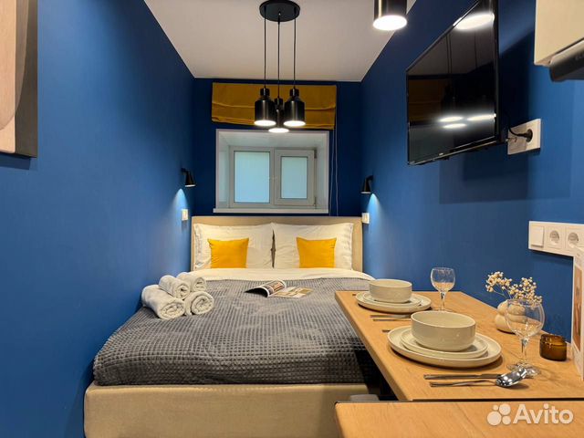 

Квартира-студия, 16 м², 1 кровать