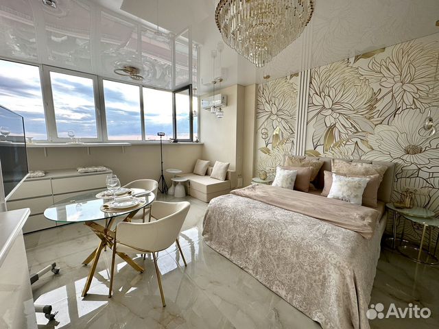 

Квартира-студия, 35 м², 3 кровати