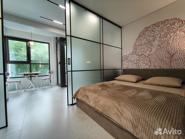 

Квартира-студия, 28 м², 2 кровати