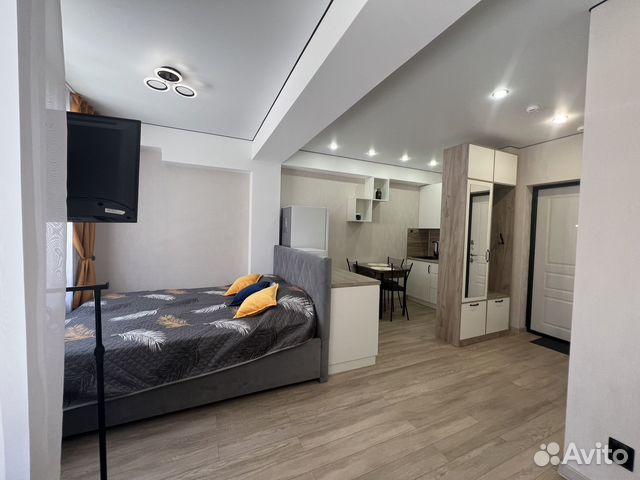 

Квартира-студия, 29 м², 2 кровати