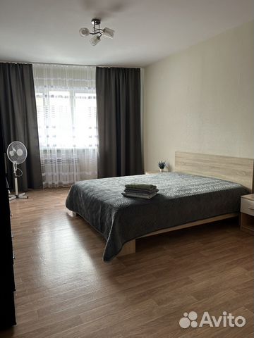 

1-к. квартира, 44,5 м², 2 кровати