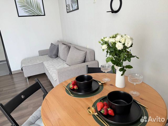

Квартира-студия, 30 м², 2 кровати